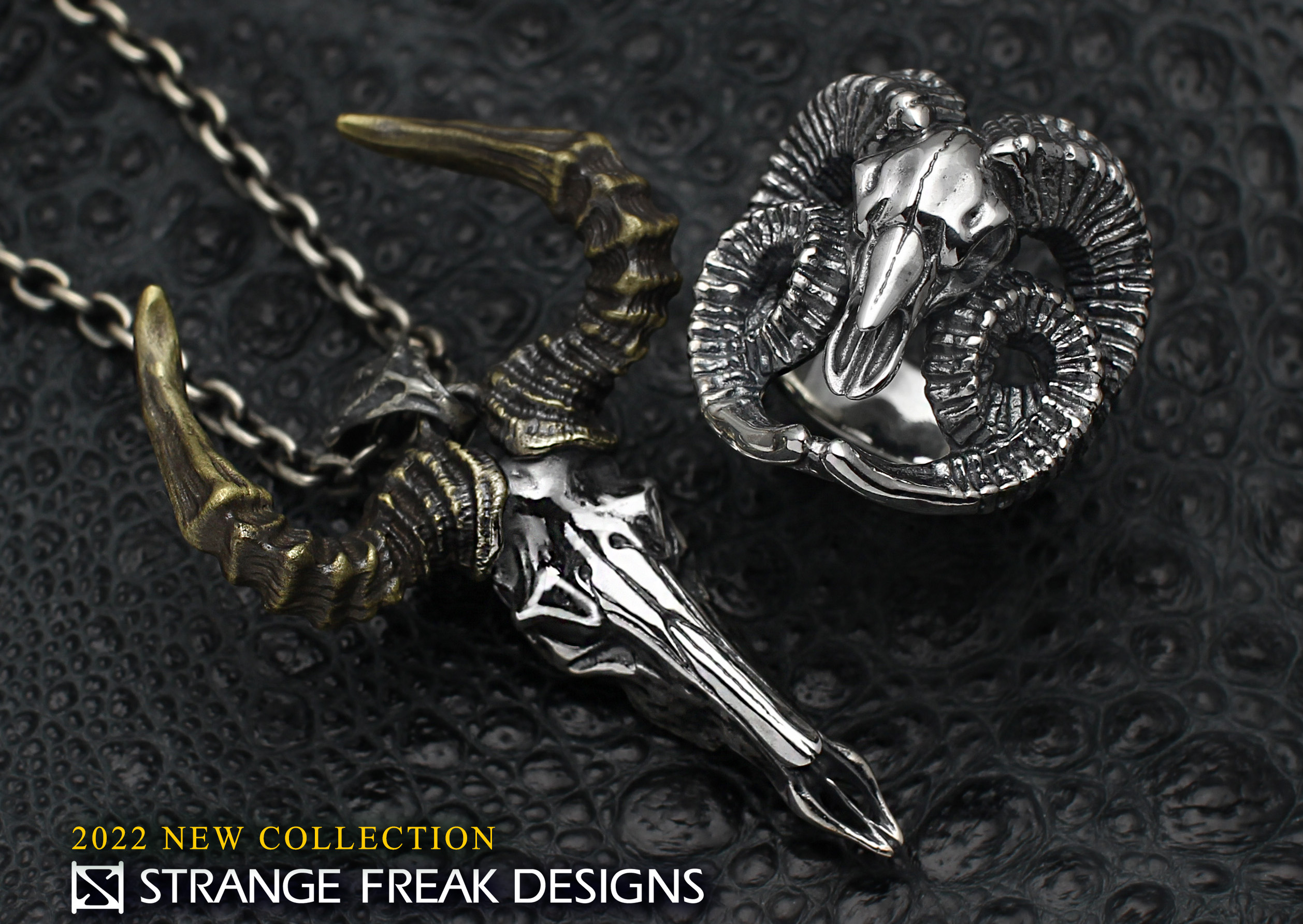 STRANGE FREAK DESIGNS 義眼 ペンダント ネックレス - アクセサリー